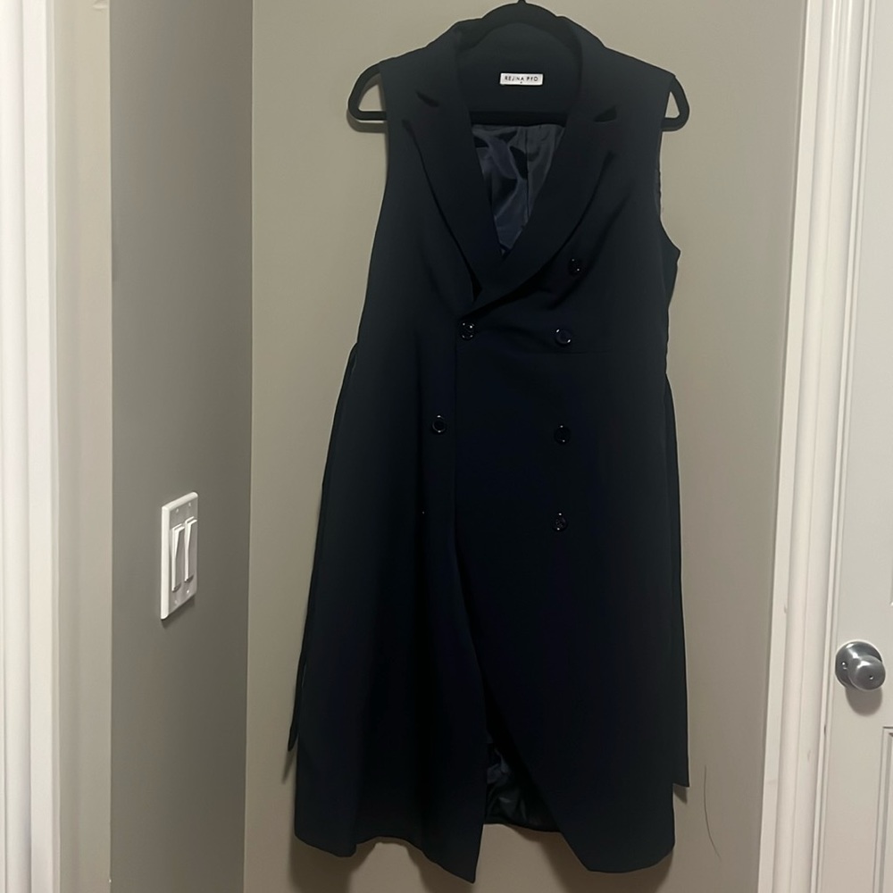 Dark navy blue dress